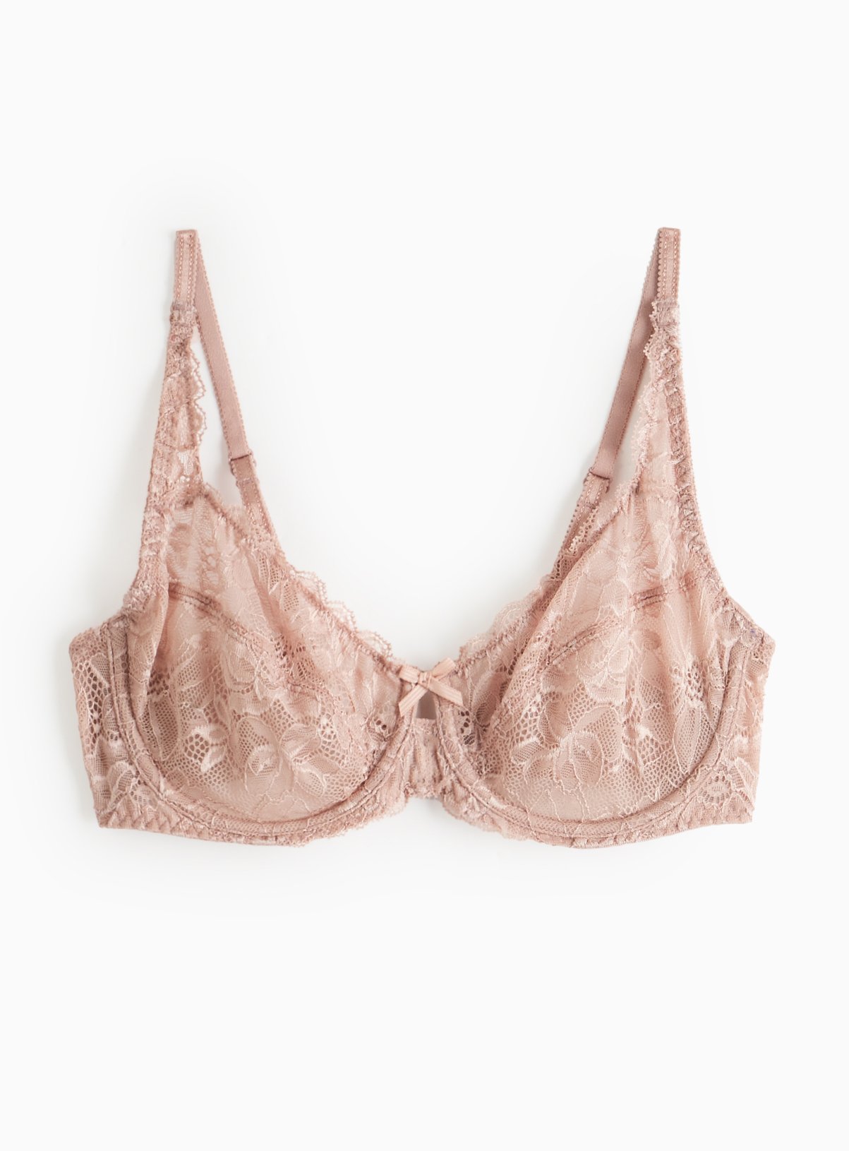 The Floral Lace Bra 36D - Image 3 thumbnail